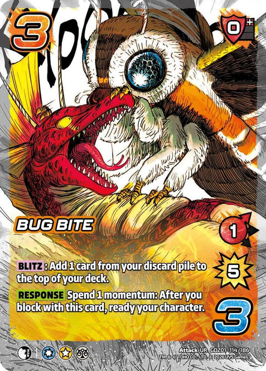 Bug Bite GDZ01-114-186 Ultra Rare