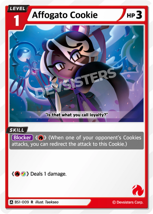 Affogato Cookie BS1-009 Rare