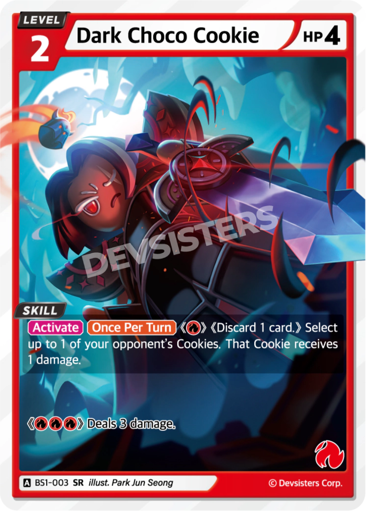 Dark Choco Cookie BS1-003 SR
