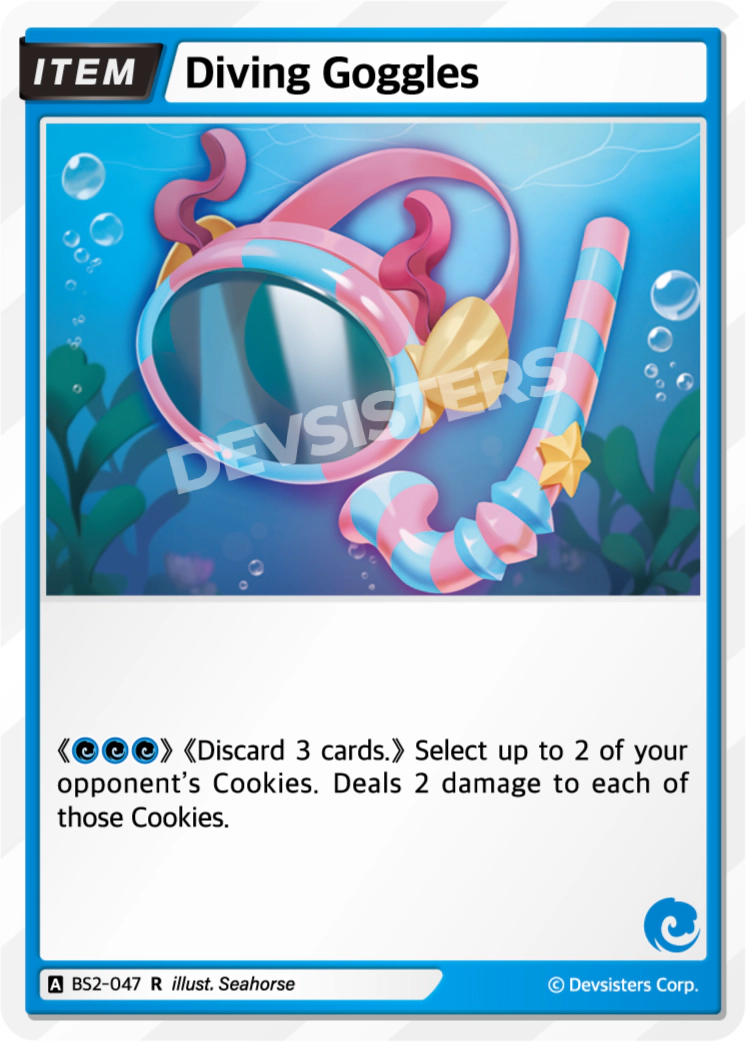 Diving Goggles BS2-047 Rare