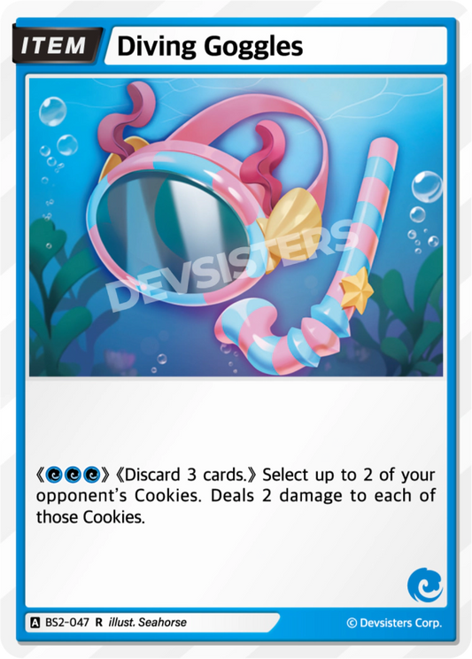 Diving Goggles BS2-047 Rare