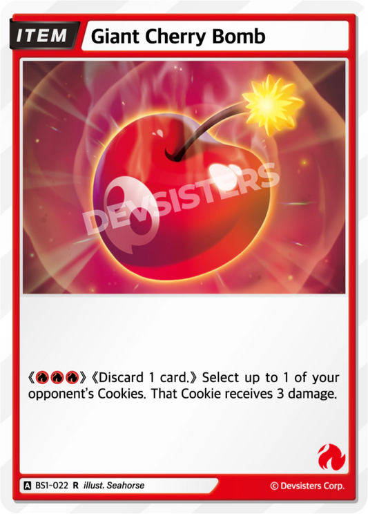 Giant Cherry Bomb BS1-022 Rare