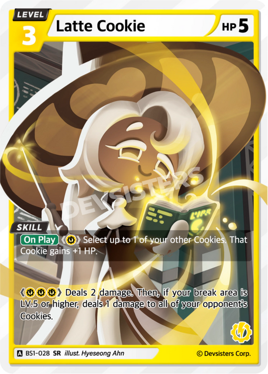 Latte Cookie BS1-028 SR