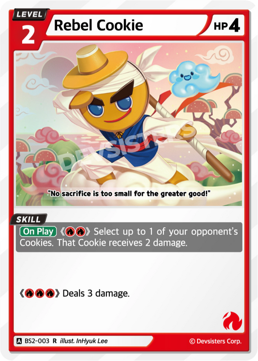 Rebel Cookie BS2-003 Rare