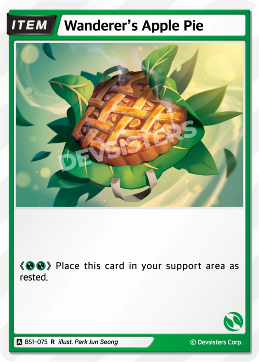 Wanderer's Apple Pie BS1-075 Rare
