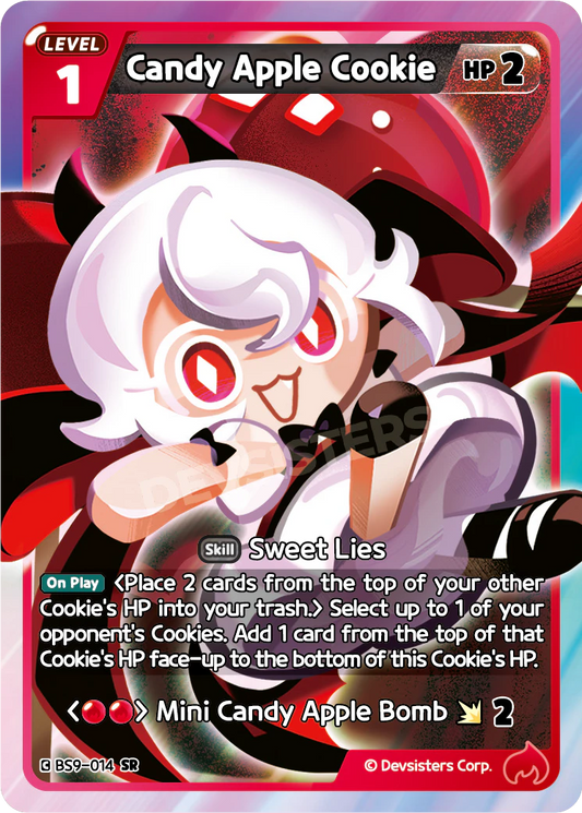 Candy Apple Cookie BS9-014 SUPER RARE (RED)