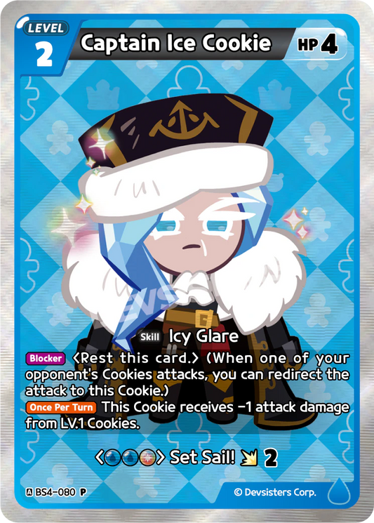 Captain Ice Cookie BS4-080 Promo