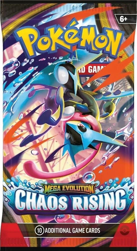 Pokmon TCG Mega Evolution 4 Chaos Rising Booster Pack  (Limit 5 per client)