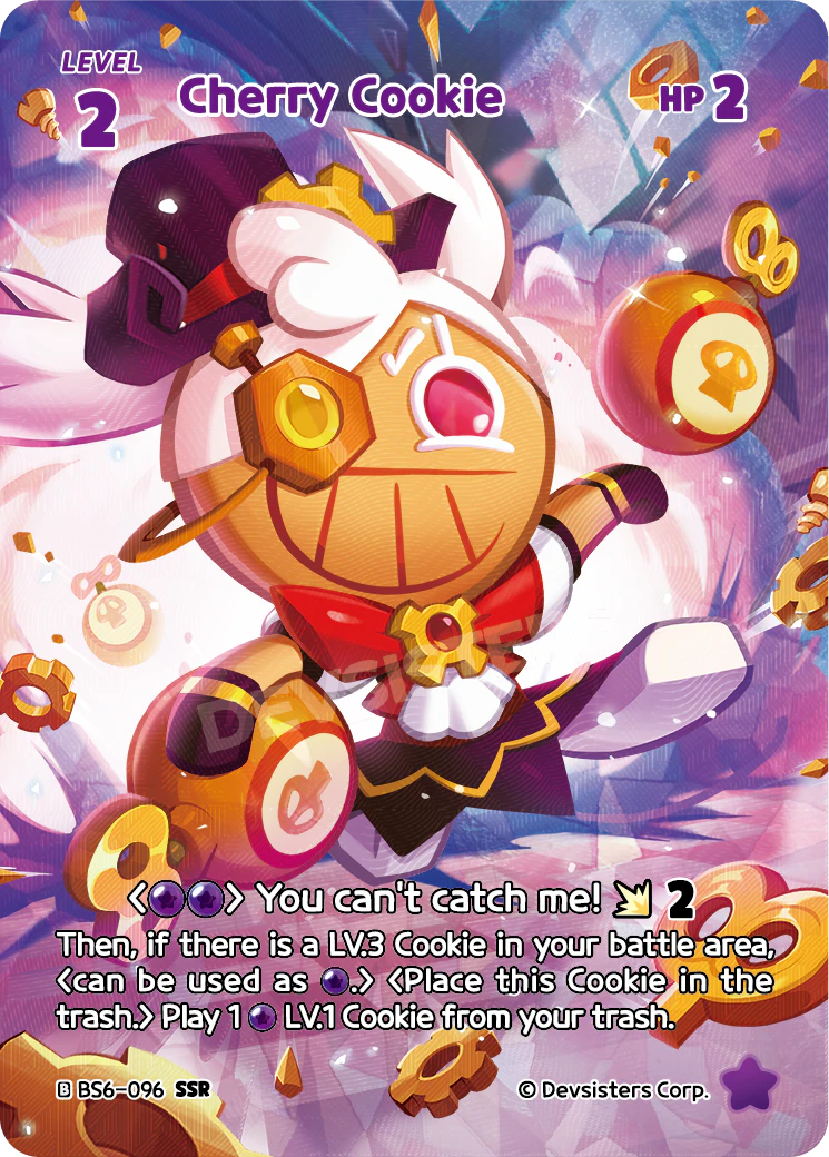 Cherry Cookie BS6_096 Purple SSR