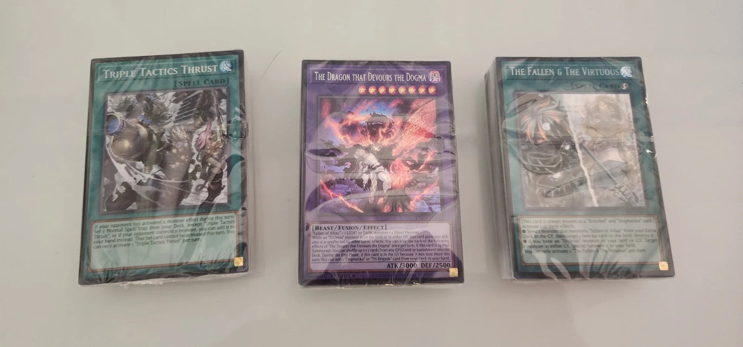 Yu-Gi-Oh!: The Chronicles: The Fallen & The Virtuous All-Foil Deck(sealed/Not in Box)