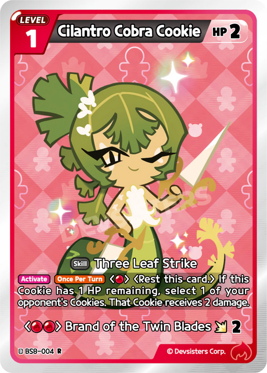 Cilantro Cobra Cookie BS8-004 RARE