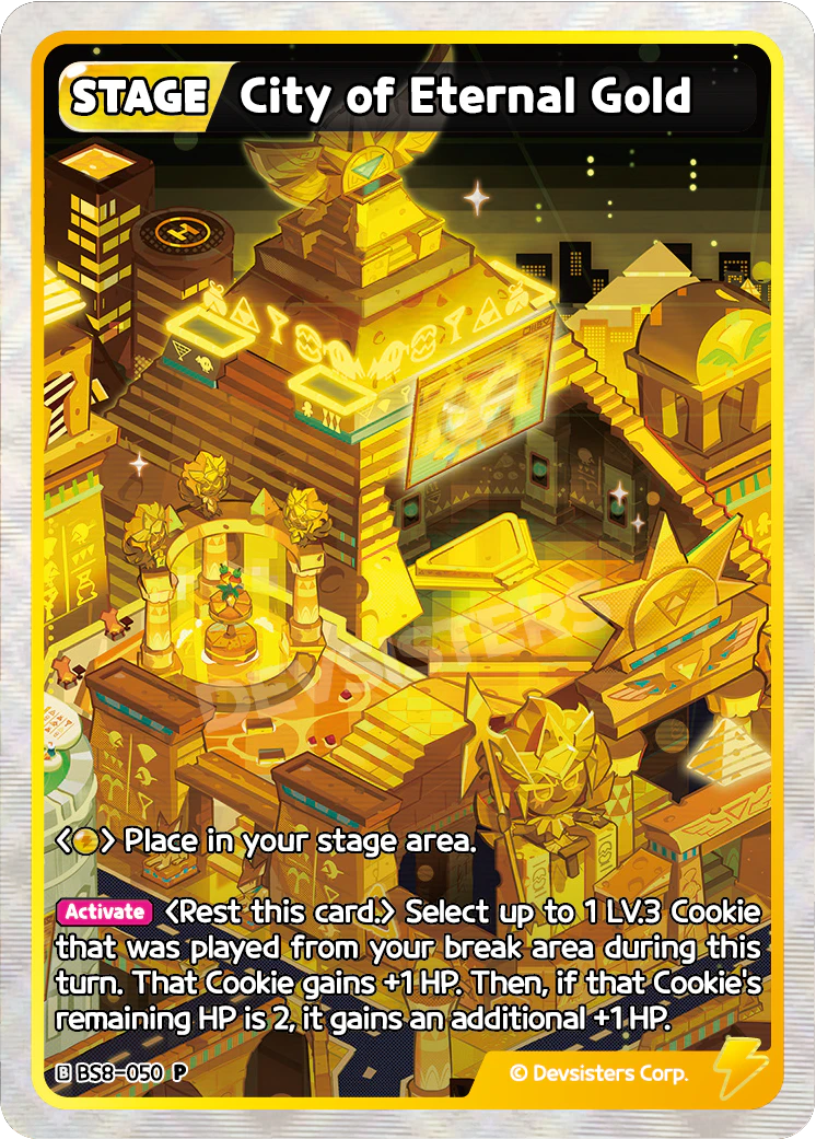 City of Eternal Gold BS8-050 PROMO (YELLOW)