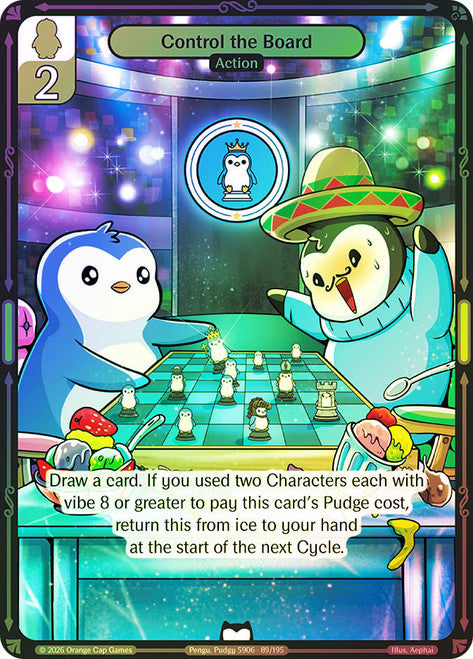 Control The Board #089 Common Foil