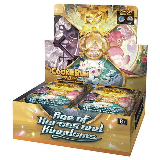 CookieRun TCG: Age of Heroes and Kingdoms Booster Box