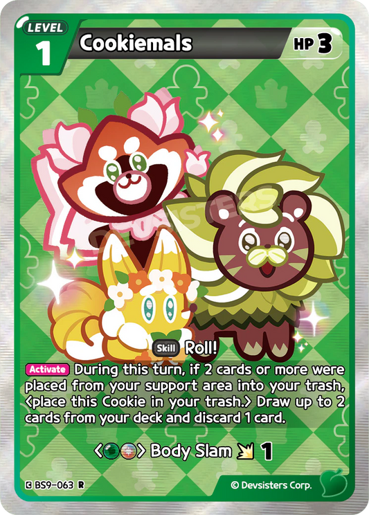 Cookiemals BS9-063- RARE