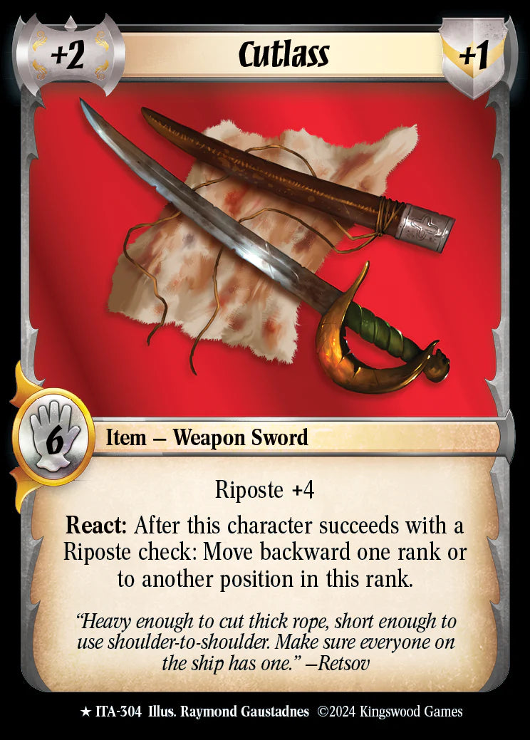 Cutlass ITA-304 Rare Foil