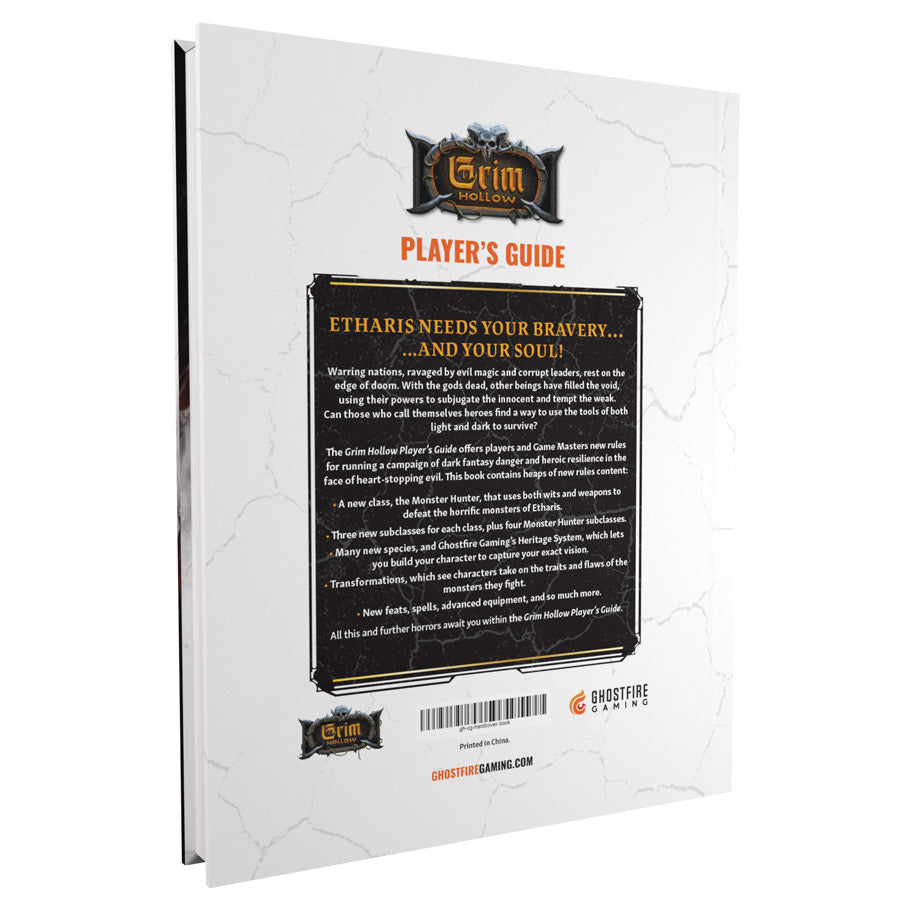 D&D 5E Grim Hollow 2E Player's Guide