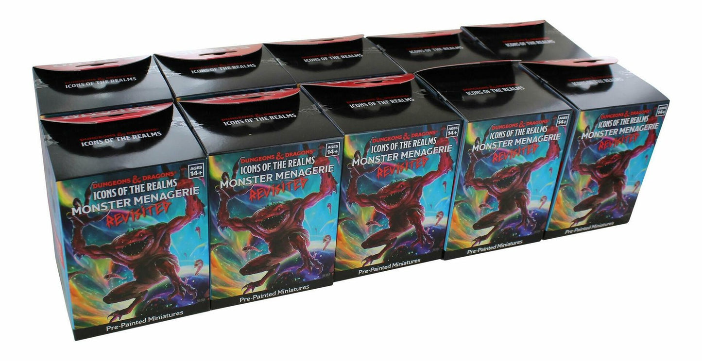 D&D Icons of the Realms: Monster Menagerie Revisited Booster Brick (10)