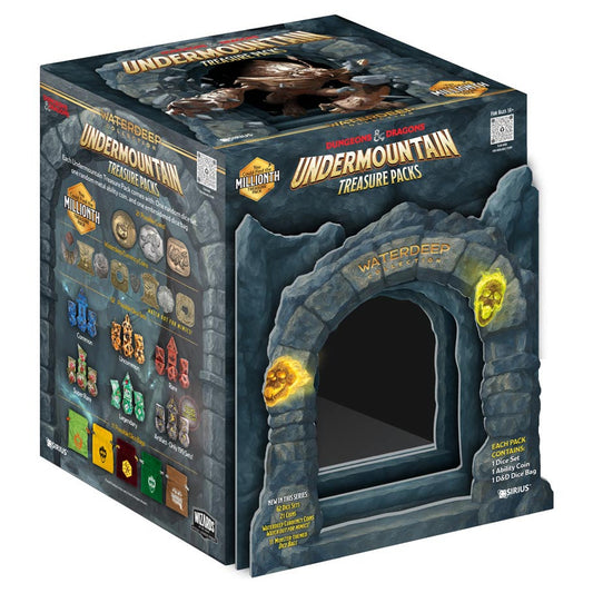 Sealed Case-Dungeons & Dragons: Undermountain Treasure Packs (25 Packs)