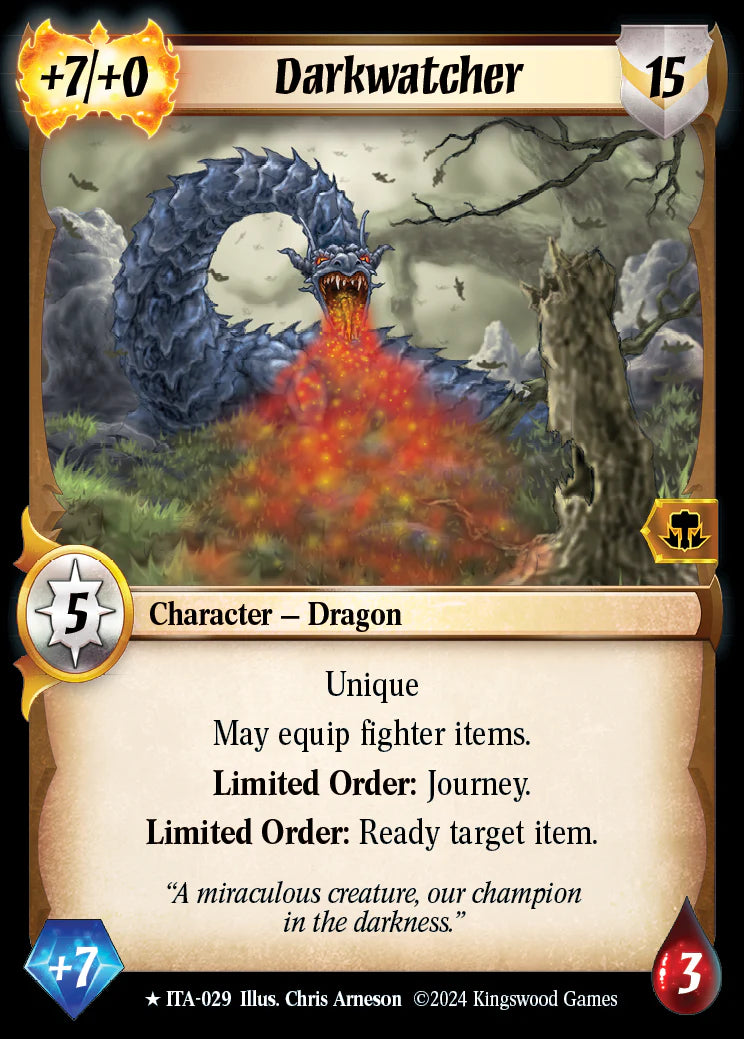 Darkwatcher ITA-029 Rare