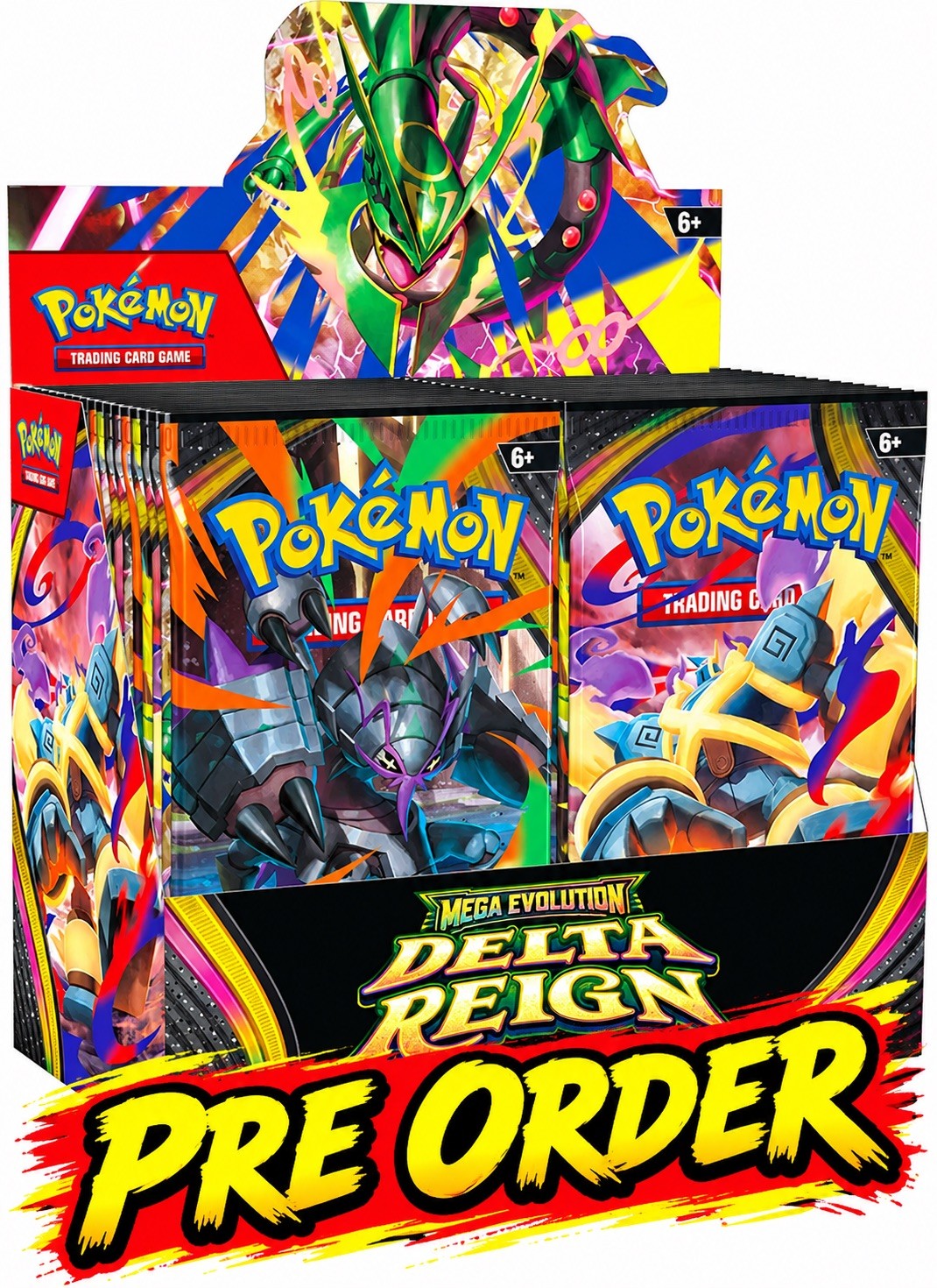 Pokemon Mega Evolution Delta Reign Booster Box Factory Sealed Presale 11/6 ( Limit 1 Per person)