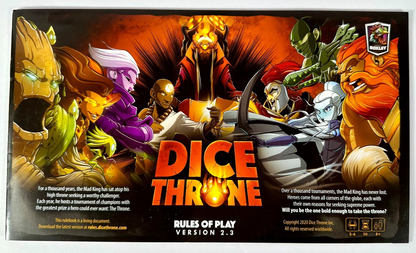 Dice Throne: Barbarian vs Moon Elf