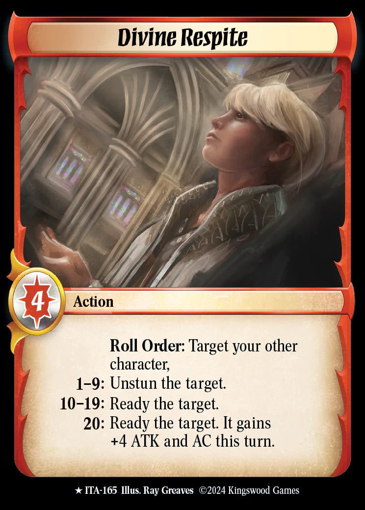 Divine Respite ITA-165 Rare Foil