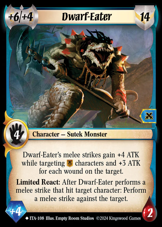 Dwarf-Eater ITA-108 Rare