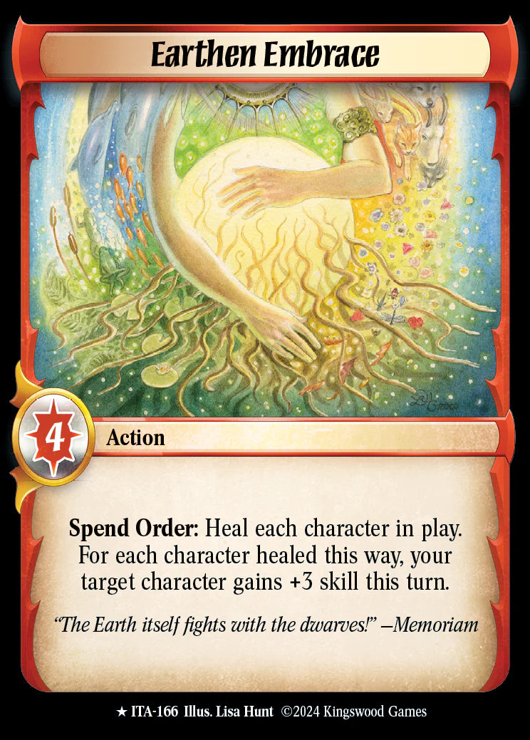 Earthen Embrace ITA-166 Rare Foil