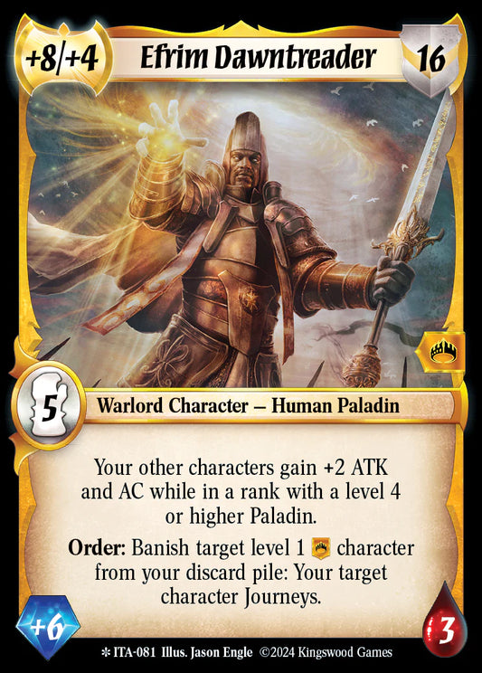 Efrim_Dawntreader ITA-081 Legendary