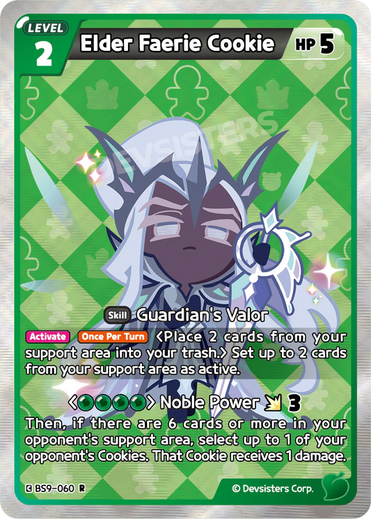 Elder Faerie Cookie BS9-060 RARE