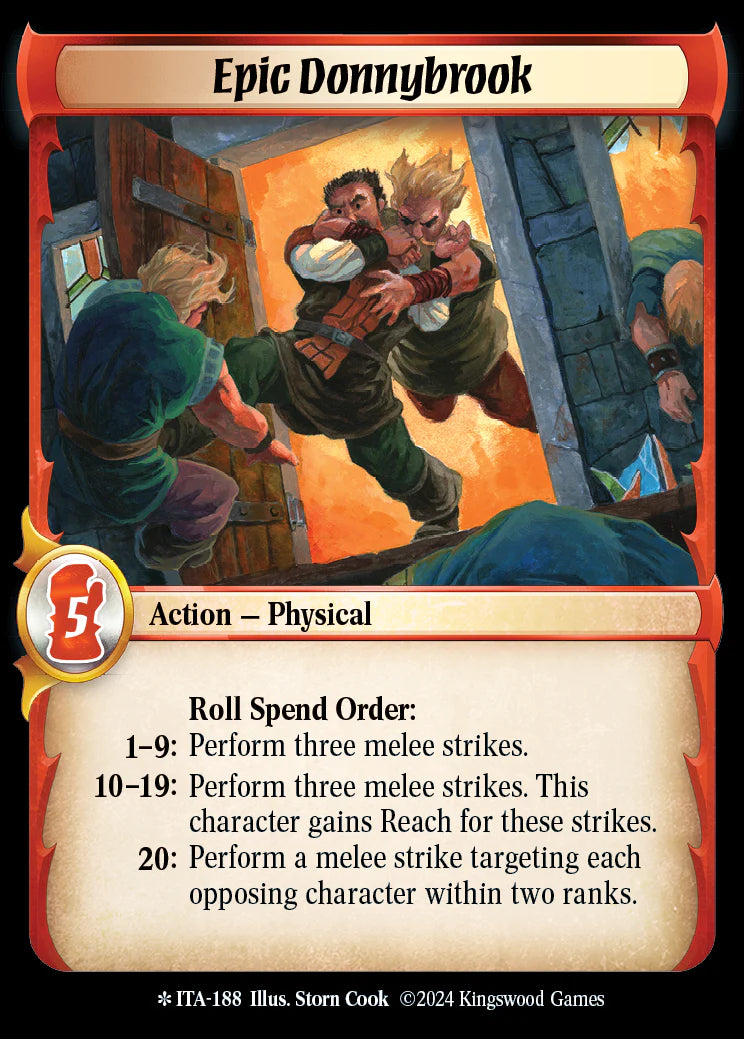 Epic Donnybrook ITA-188 Legendary Foil