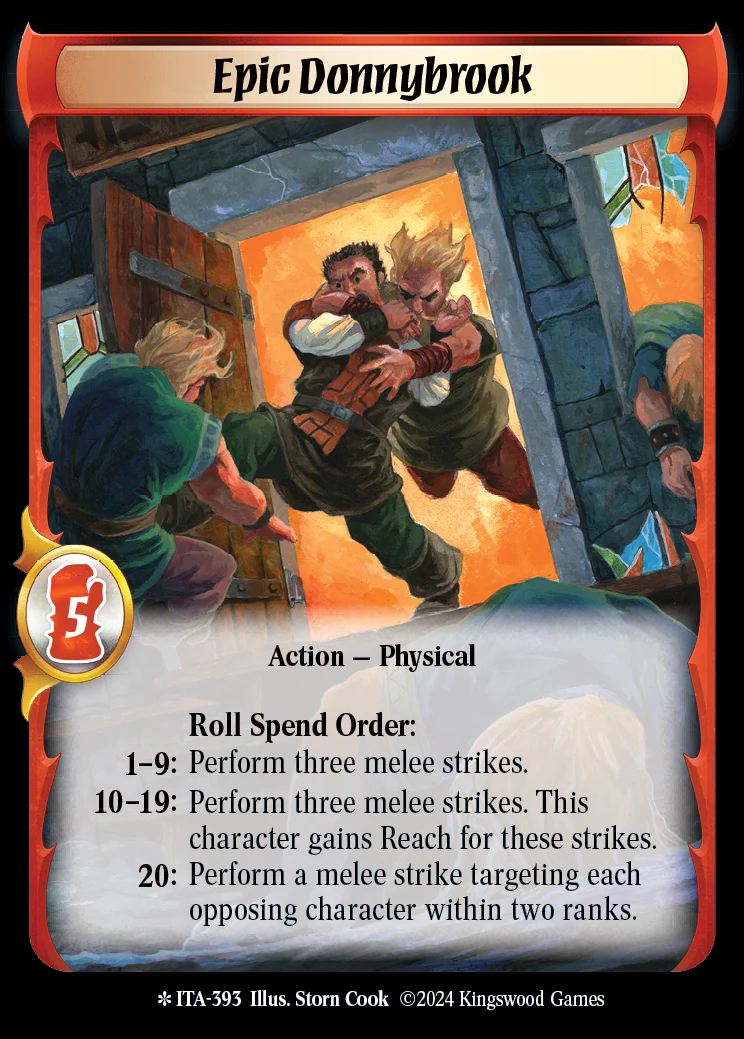 Epic Donnybrook ITA-395 Extended Art Legendary Foil