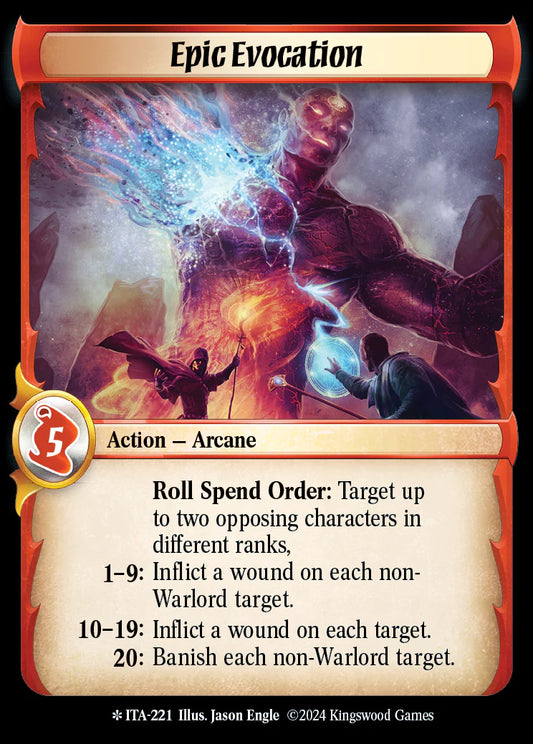 Epic Evocation ITA-221 Legnedary