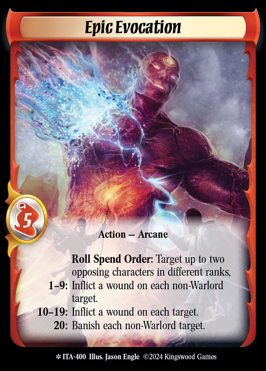 Epic Evocation ITA-400 Extended Art Legendary