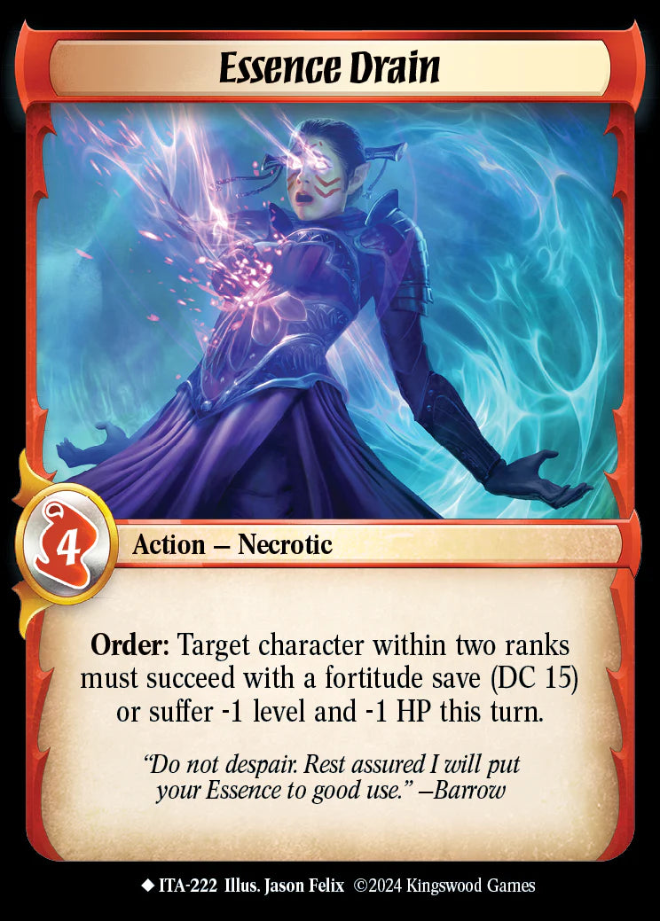 Essence Drain ITA-222 Uncommon Foil