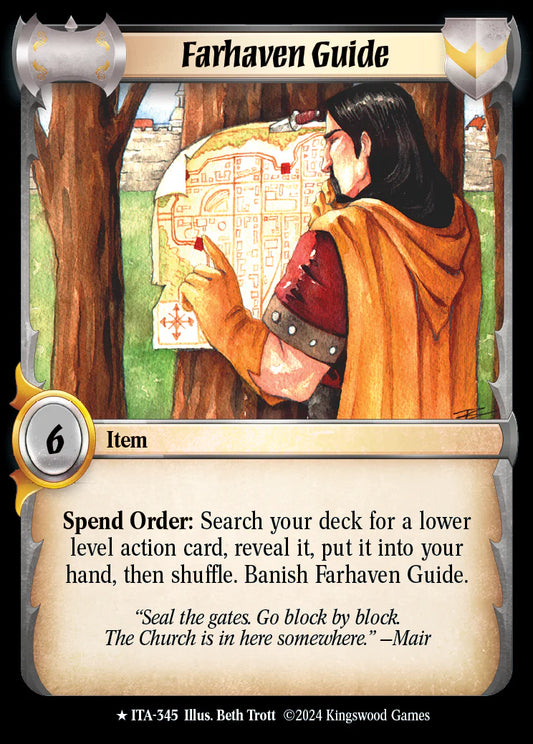 Farhaven Guide ITA-345 Rare