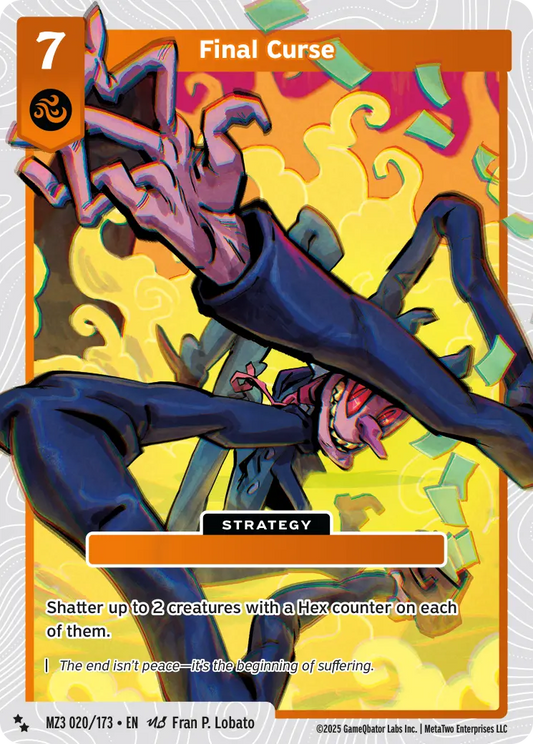 Final Curse MZ3_020 Super Rare