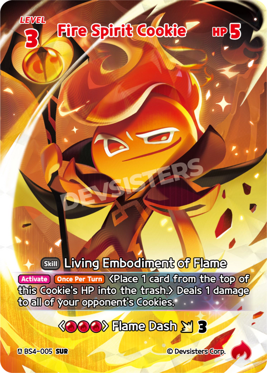 Fire Spirit Cookie BS4-005 SUR