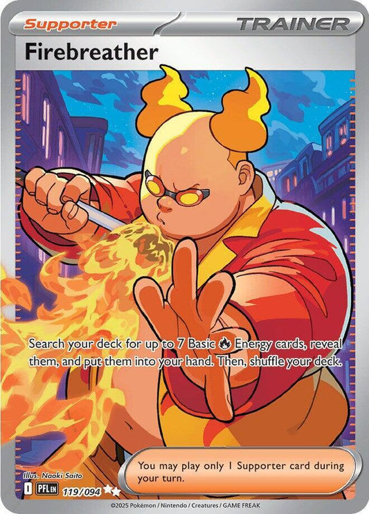 Firebreather - 119/094 UR ME02: Phantasmal Flames