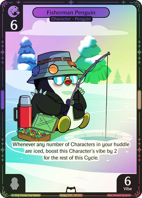 Fisherman Penguin #147 Foil