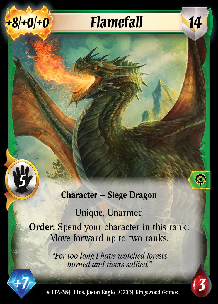 Flamefall ITA-384 Extended Art