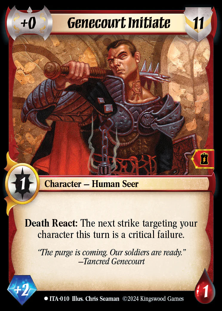 Genecourt Initiate ITA-010 Common Foil