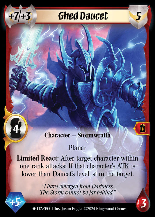 Ghed Daucet ITA-355 Extended Art