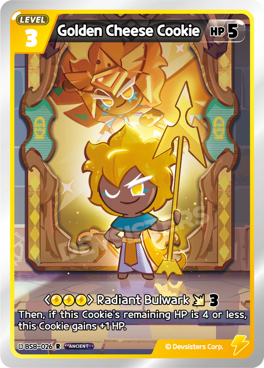 Golden Cheese Cookie BS8-026 ANCEINT RARE