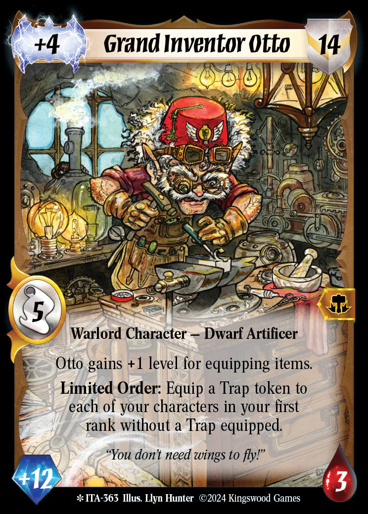 Grand Inventor Otto ITA-363  (Extended Art)