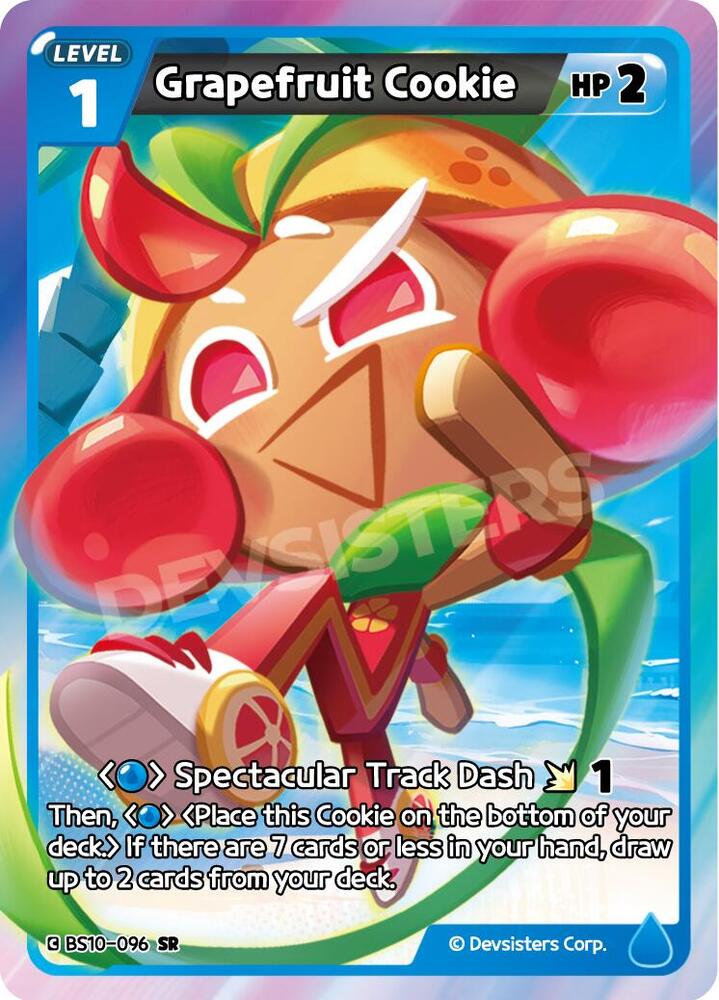 Grapefruit Cookie BS10-096- The Dark Enchantress War (BS10-BS11) Blue