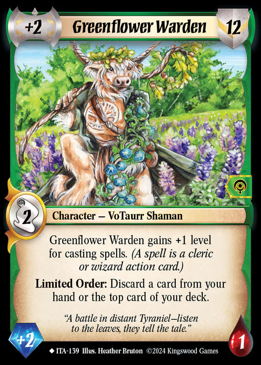 Greenflower Warden ITA-139 Uncommon