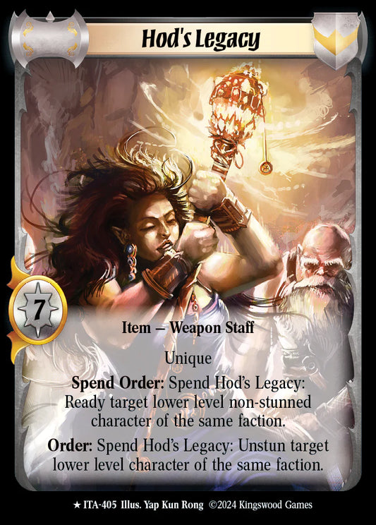 Hod's Legacy ITA-405 (Extended Art) Rare