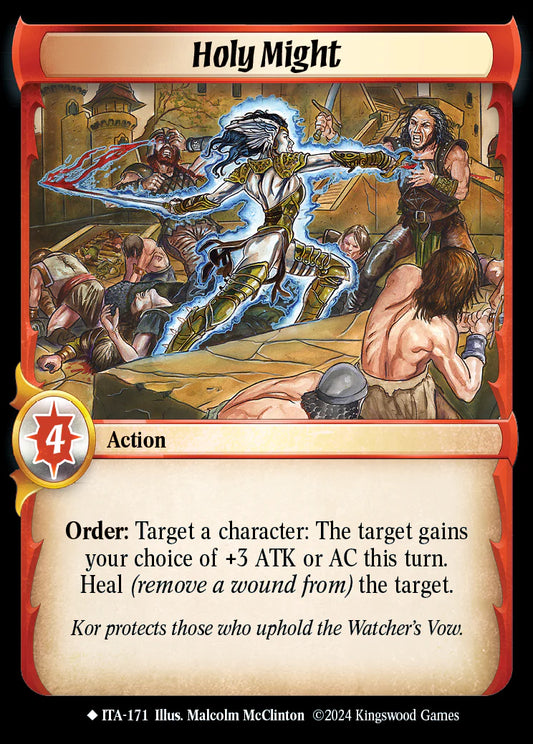 Holy Might ITA-171 Uncommon